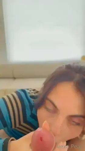 She loves to suck for her fans