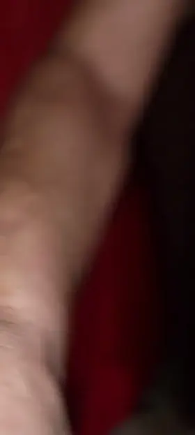 She's flopping around