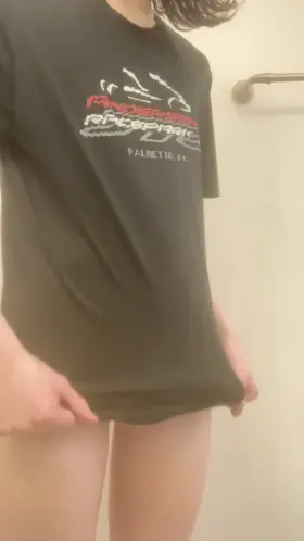 I’ve got something under my shirt for you… :3