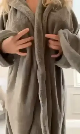 Walking in on a bambi model