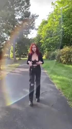 A busty reveal by a busty student! 😌