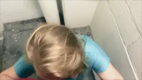 She doesn't miss a drop