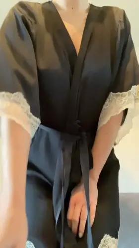 Nipples poking through the fabric is usually a sign to get rid of clothes.