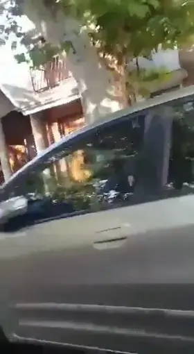 This couple is caught fucking on the street and they don't care!