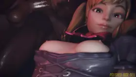 Dva black cat (Polished Jade Bell) [overwatch]