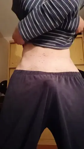 Gotta strip down before getting into bed