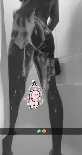 Getting soapy for you