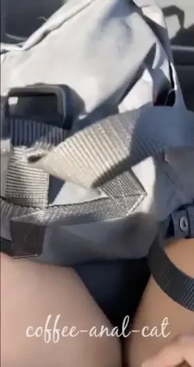 after i had my pussy waxed, i just had to reach in and feel how smooth i am 🖤🖤 whoops don’t tell my driver i did that!