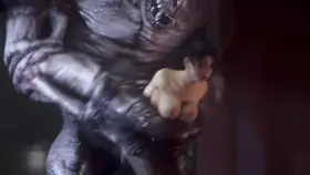 Monster men rape petite girl