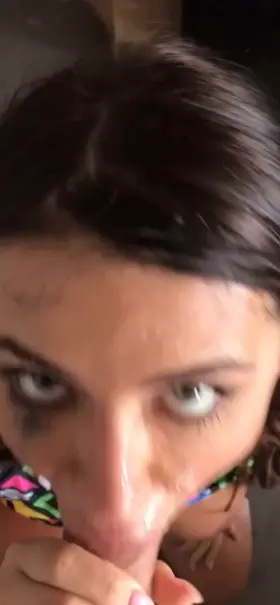 Adriana sucking after cumming. ?Source