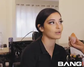 Behind the scenes on set with Emily!