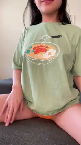 Just a tiny Pinay in a big shirt!