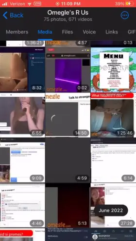 Omegle teles. Hit me up for links