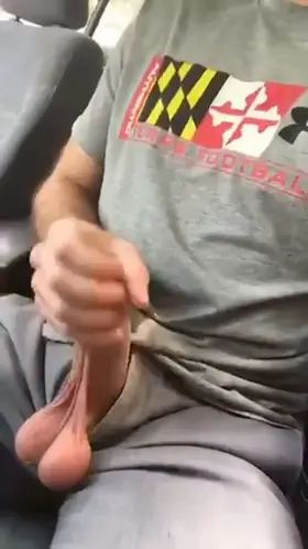 Love my cock played with in public