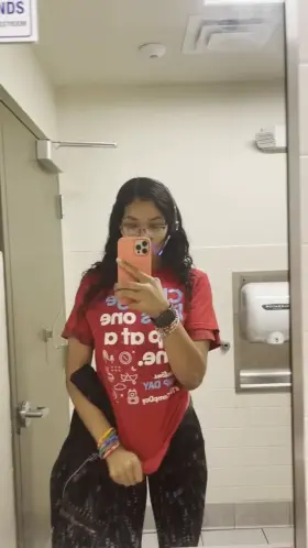 I’m wearing a bra under my work shirt today , I feel so free 😜