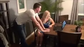 Mom's surprise visit and found my incest video collections..