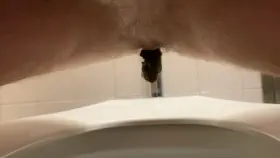 Had a lot of coffee today so I wanted to show you how much I pushed out my dirty little hole. Cameo from my tiny little micropenis at the end!
