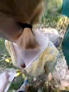 hairy pussy in outdoors