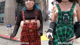 Running with our tits out!