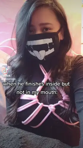 She clearly likes to swallow 💦