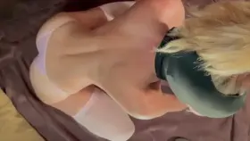 My mom bod, pink undies vs my black undies….