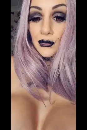 Make up messed up by my man haha