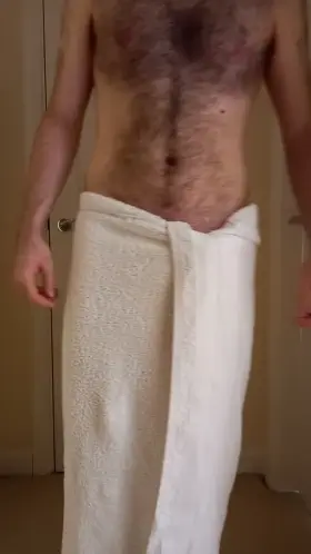 POV: You are in bed when I get out of the shower, are you ready?