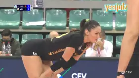 Turkish Volleyball Player Zehra Güneş
