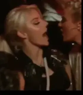 Lana kissing Alexa