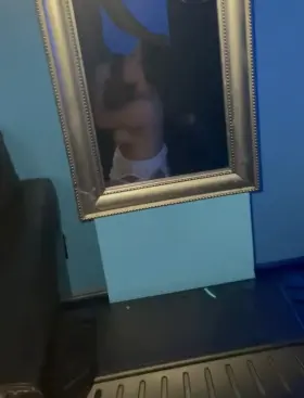 Visited a swingers club and her husband told me to take her to the back room and have some fun!