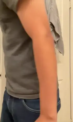 Very horny at a friends house. Thought I would show off