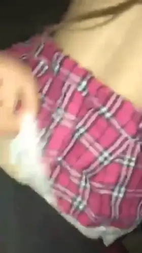 Getting fucked from behind at night in public ❤️😘