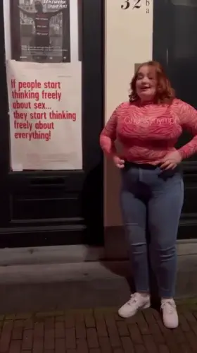 Got caught flashing my tits in Amsterdam