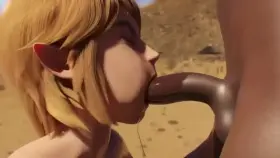 Altrix3D - Link and Ganon in the desert