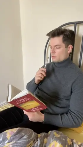 Oops, bro, I purposefully accidentally threw my pen so you’d have to bend down and pick it up... 😈