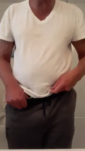 My thick uncut softie wanted to come out and play......