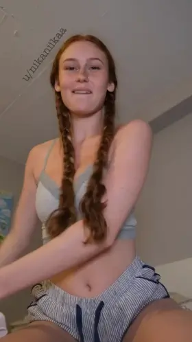 Smiles are a requirement when getting naked