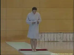 Corina Ungureanu shows off her amazing bouncing tits in Gold Bird (2002)