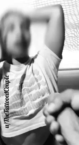 You know things are going to heat up when she ties her hair [M][F]