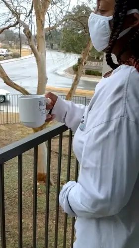 I hope my neighbors see me