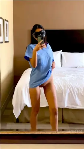 Feeling kinky after my night shift