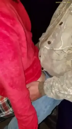 Teen Girl Taking in Public