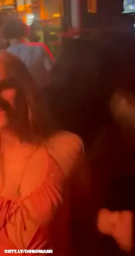 blonde tits🤤 flashing nightclub [2:36]