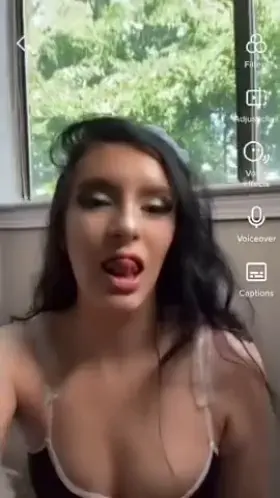 Naughty maid 😈 Would you smash?