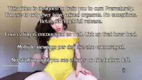 Premature Beta Trainer #23! Train that dick of yours to bust prematurely to BBC!