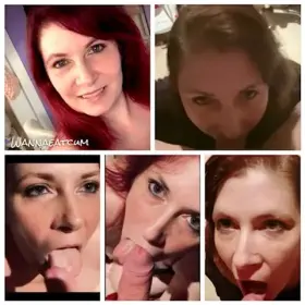 Sexy (f) Before And After Blowjobs (m) And Cumshot Porn GIF by Wannaeatcum