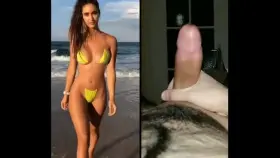 Incredible Natalie Roush...and my fat cock when I look at her.