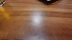 My GF's (30) first public flash!