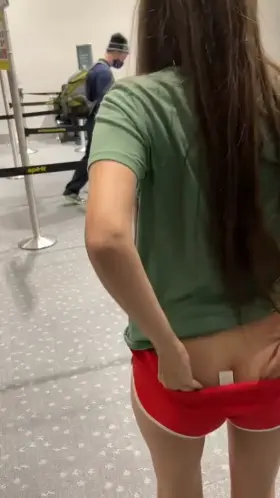 Airport security asked what I took out of my butt lol then they let me go on my way, hope they enjoyed the show