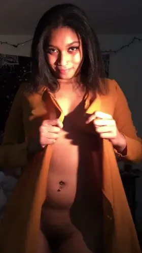 removing my robe before bed